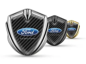 Ford Silicone Emblema Badge Look Corse Top Lucido